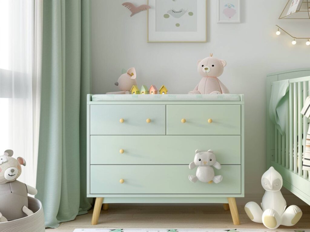 Najlepsze komody dziecięce z dodatkowymi szufladami na 2025 rok