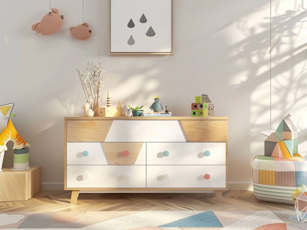 Najlepsze komody dziecięce z dodatkowymi szufladami na 2025 rok