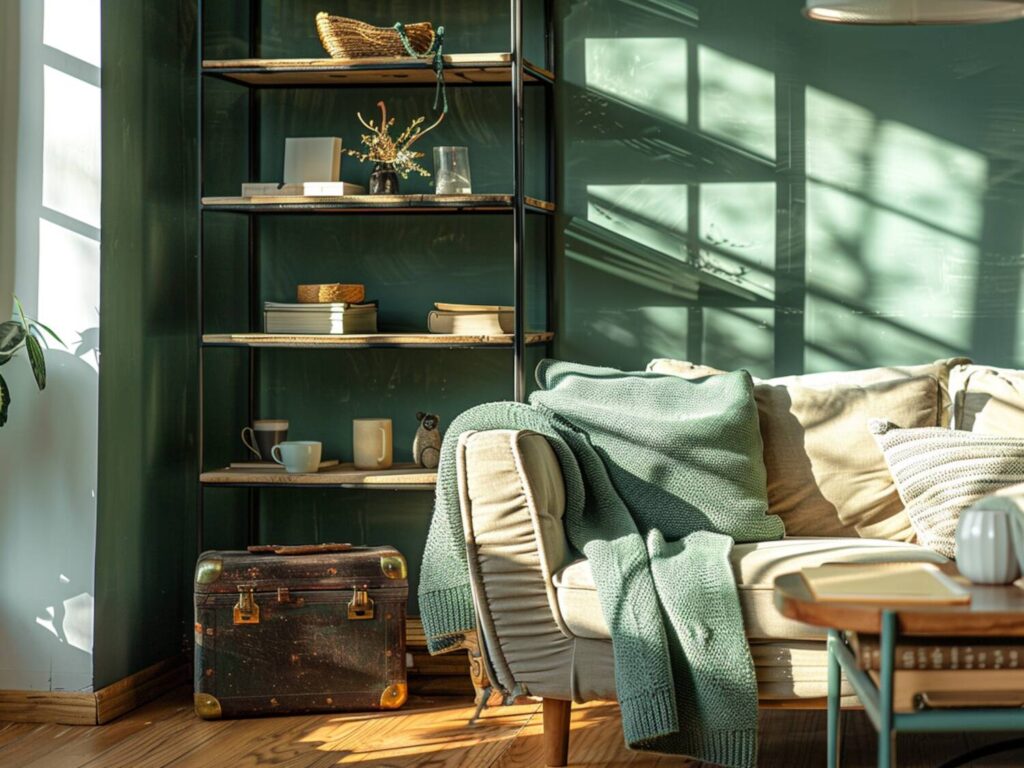 Jak urządzić mały salon z meblami DIY z recyklingu