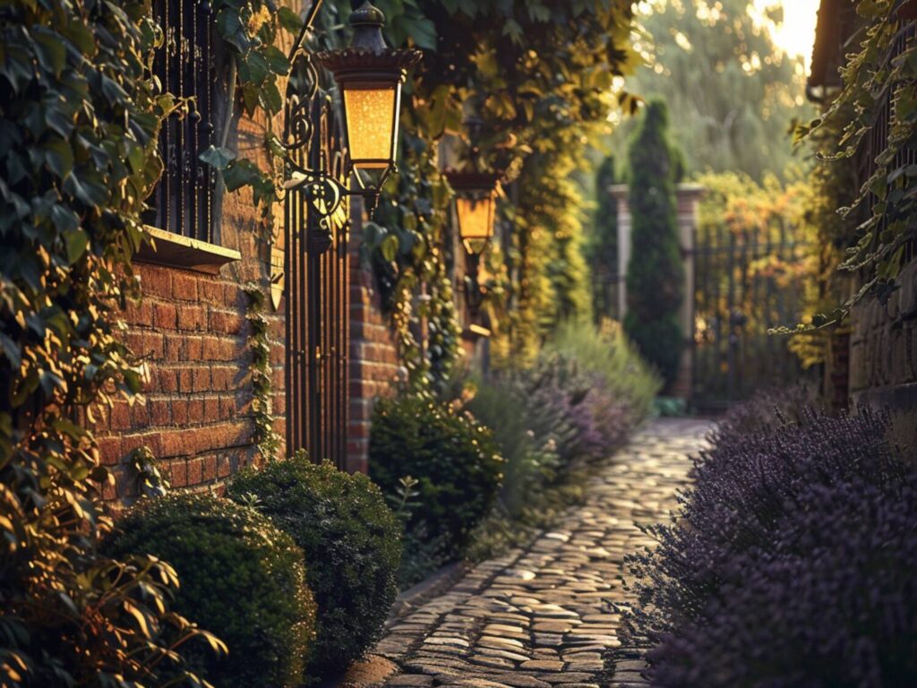 Jak zaaranżować ogród w stylu klasycznym z lampami elewacyjnymi