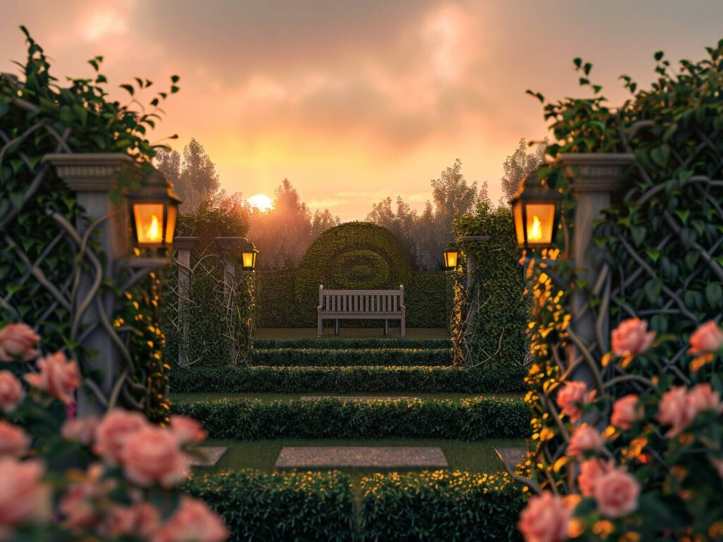 Jak zaaranżować ogród w stylu klasycznym z lampami elewacyjnymi