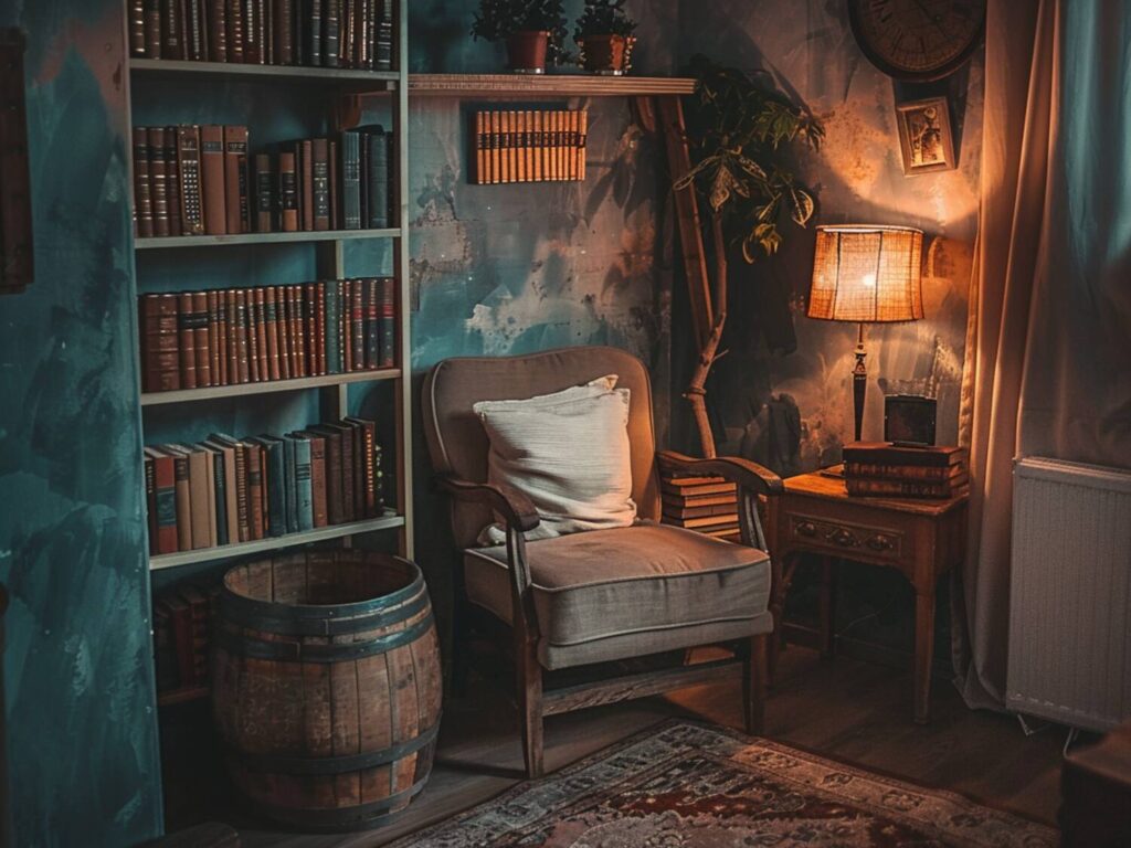 Jak urządzić mały salon z meblami DIY z recyklingu