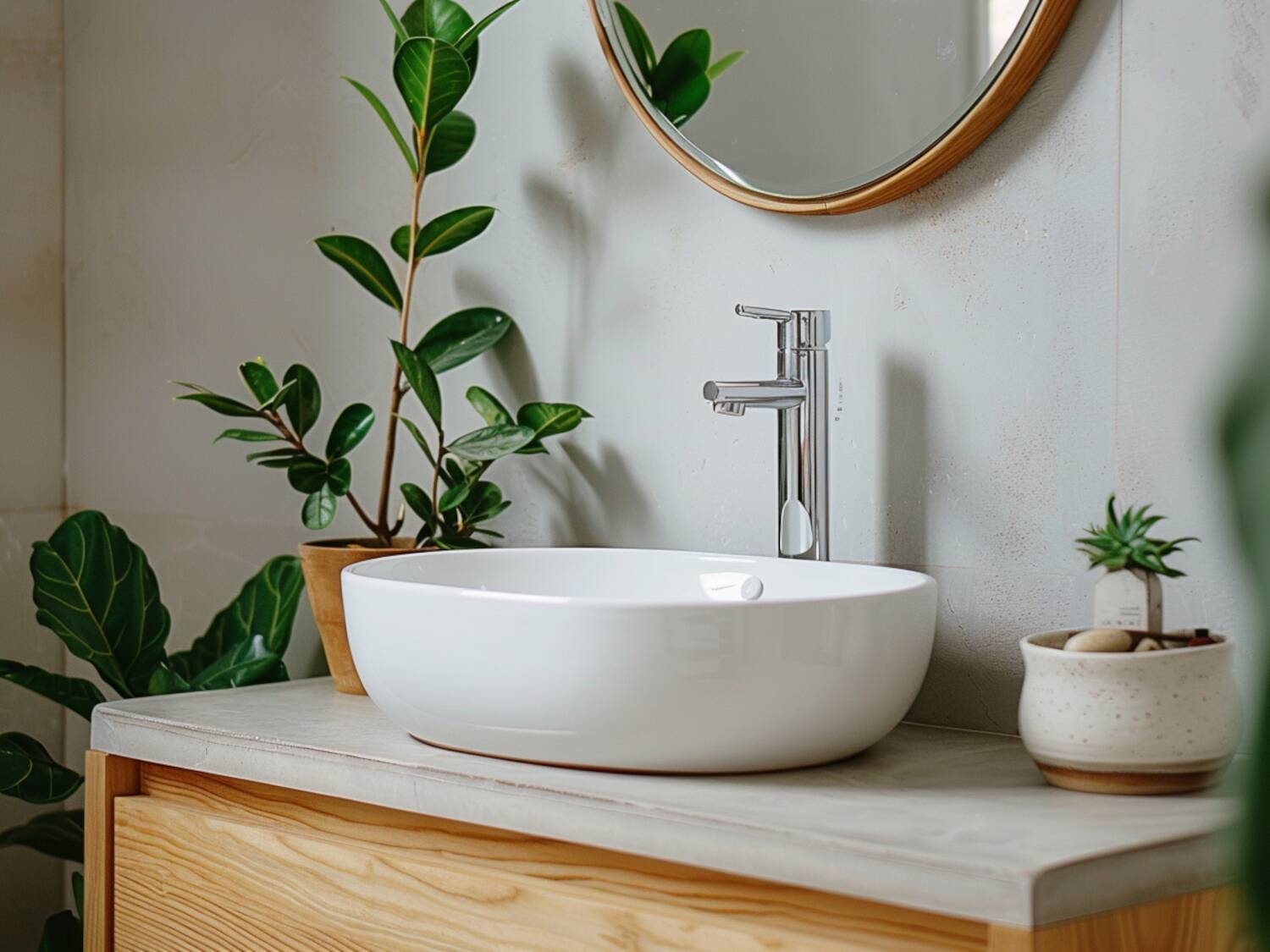 Jak urządzić łazienkę w stylu skandynawskim za pomocą prostych mebli?