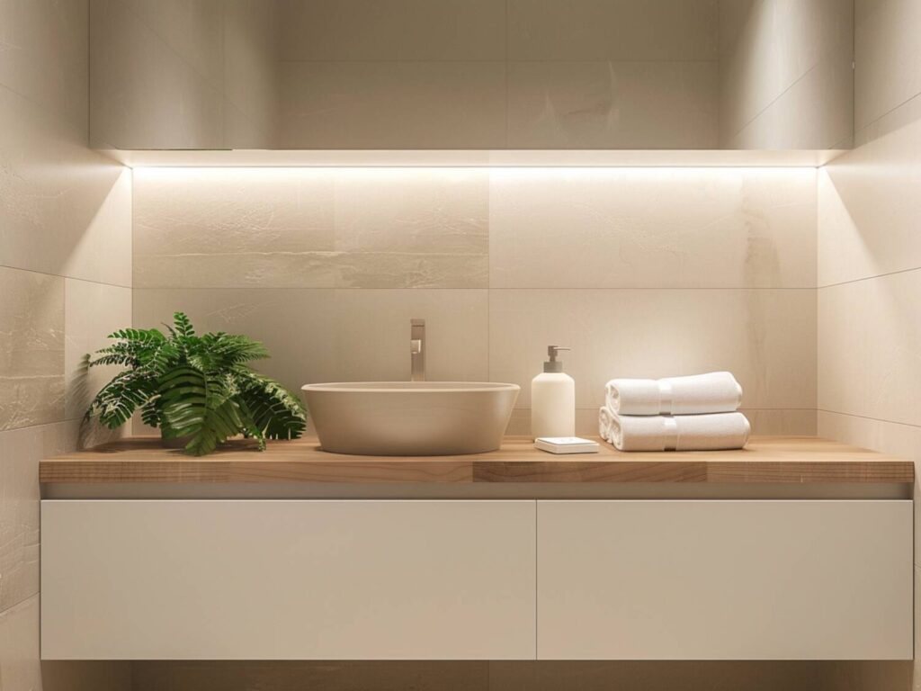 Jak urządzić łazienkę w stylu skandynawskim za pomocą prostych mebli?