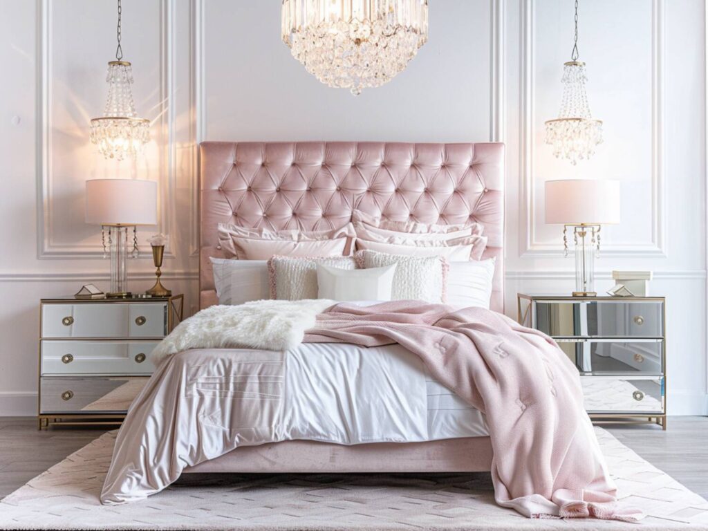 Jak urządzić sypialnię w stylu glamour