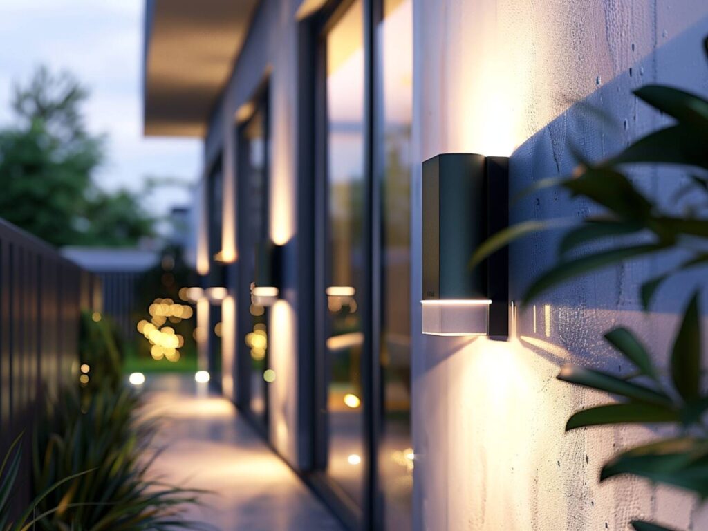 jakie lampy elewacyjne wybrać do domów z elementami fasad