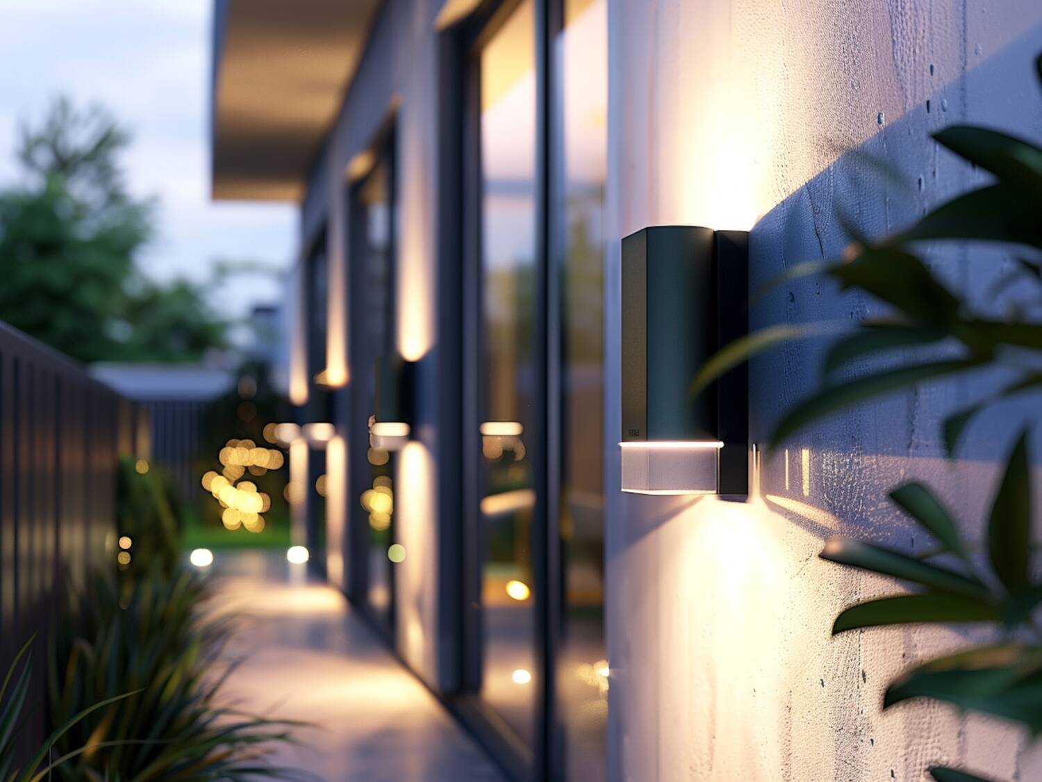 jakie lampy elewacyjne wybrać do domów z elementami fasad