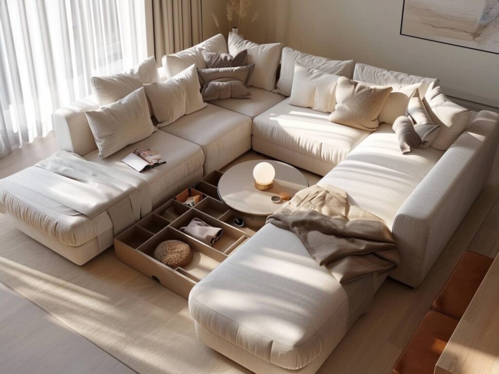 Jakie meble do salonu wybrać, jeśli masz małe dzieci