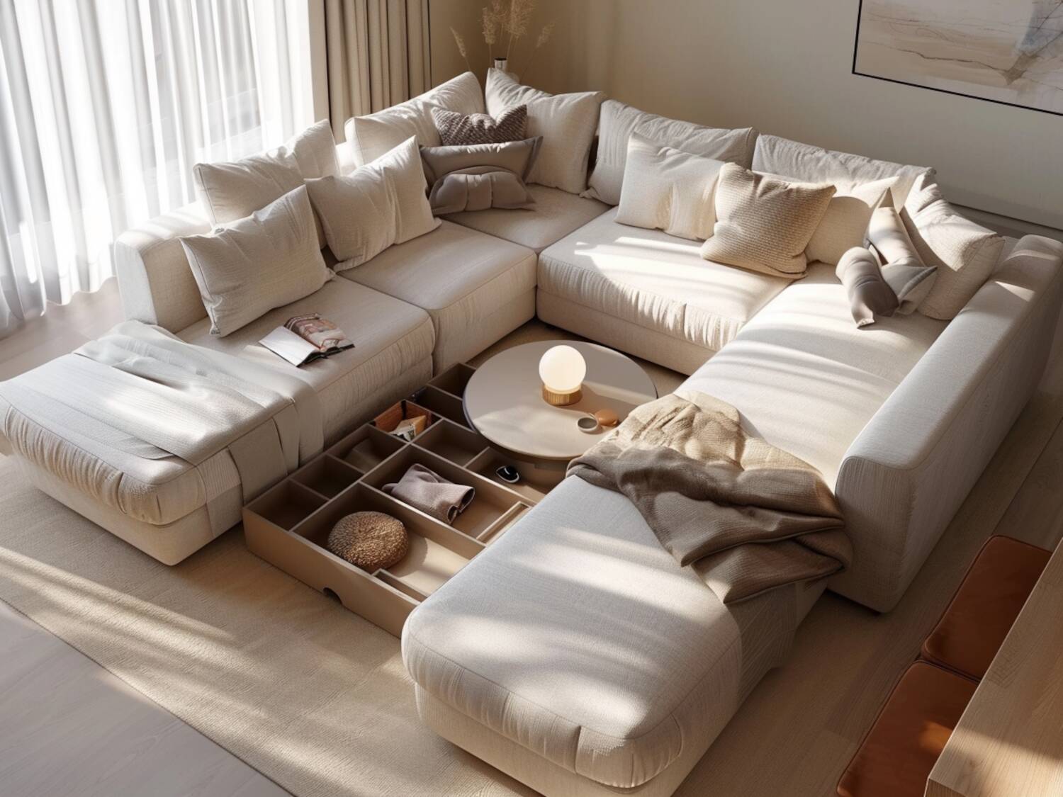 Jakie meble do salonu wybrać, jeśli masz małe dzieci