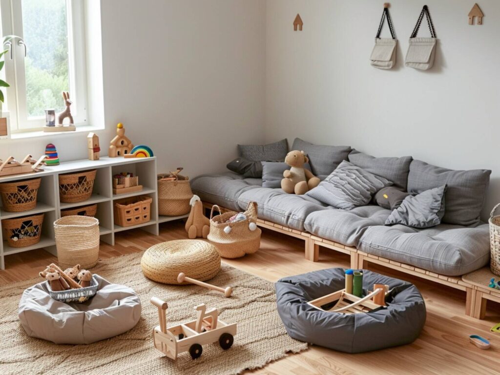 Jakie meble do salonu wybrać, jeśli masz małe dzieci