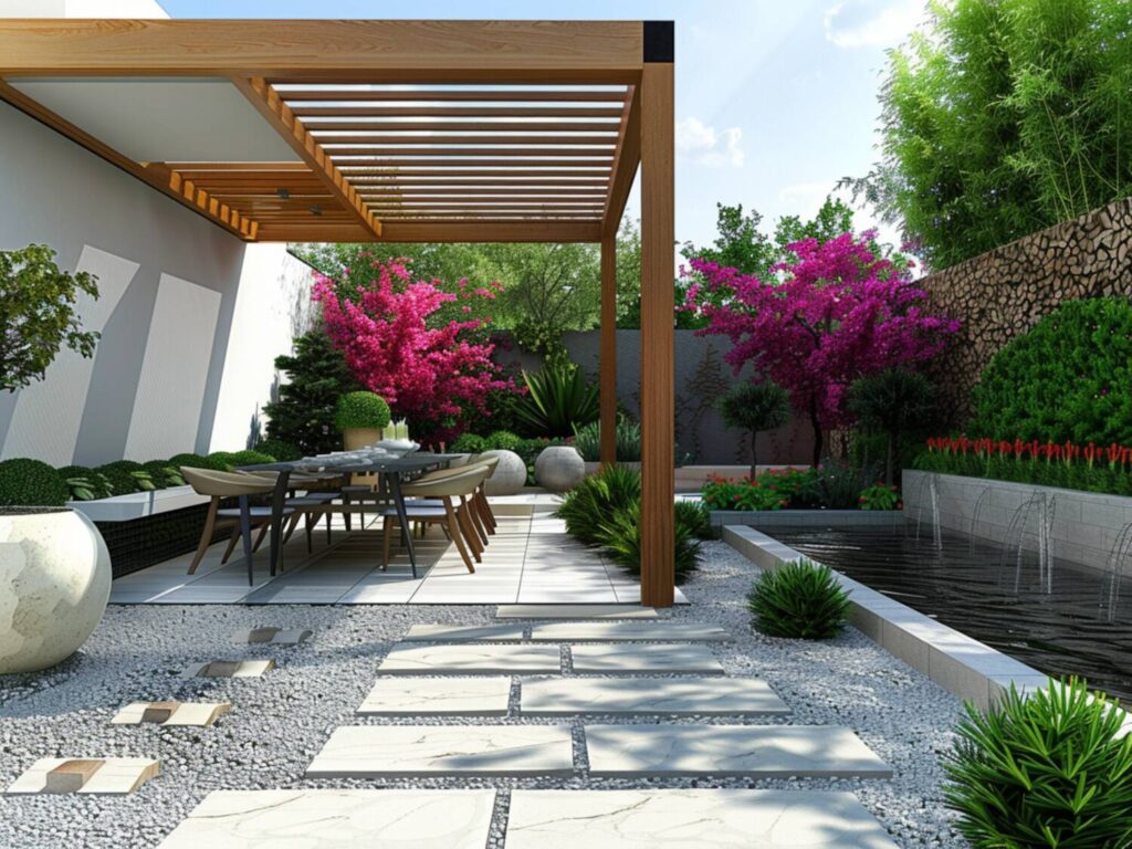 Jak zaaranżować ogród w stylu nowoczesnym z funkcjonalnym