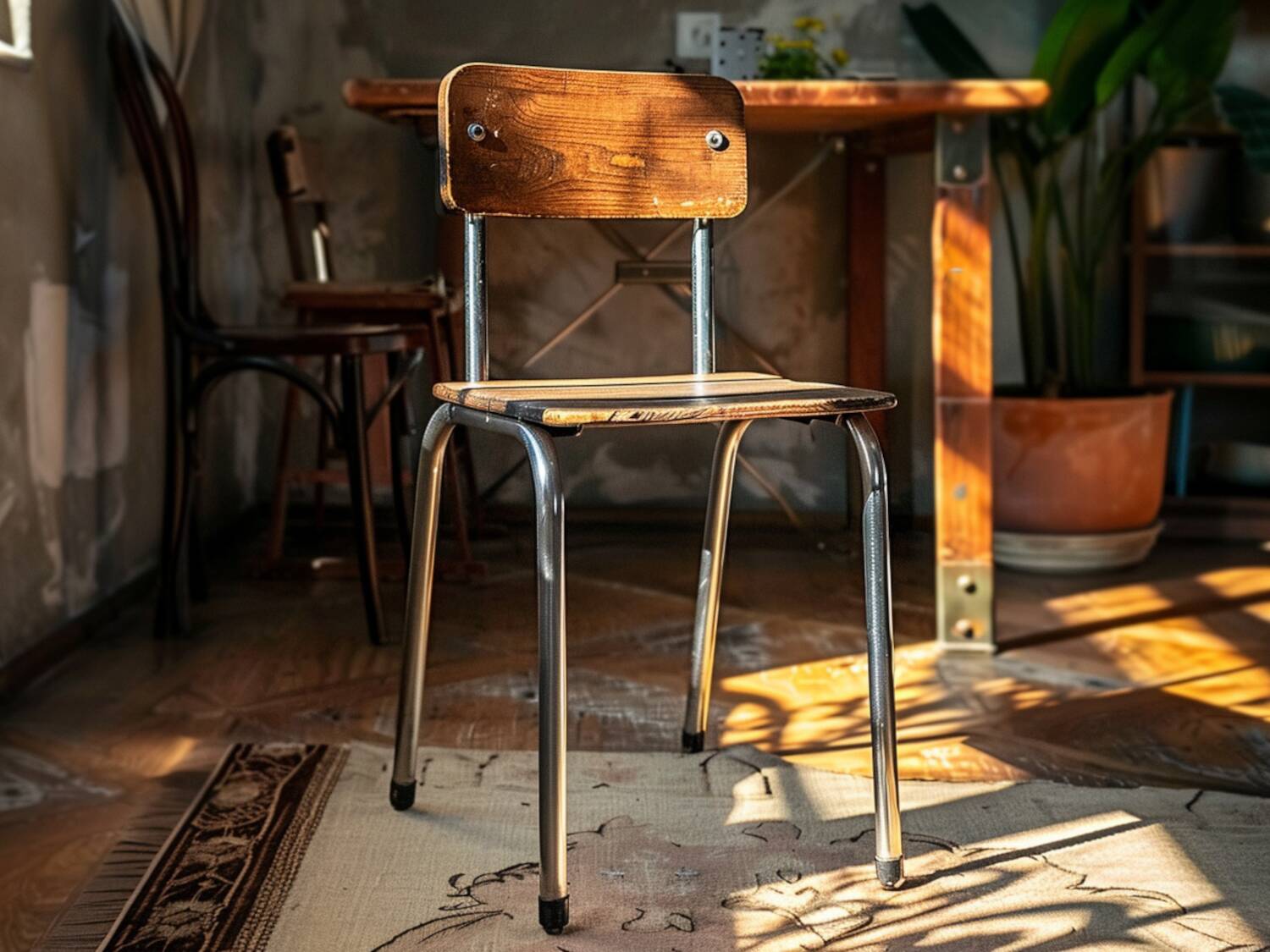 Jak odnowić stare krzesła, nadając im styl industrialny