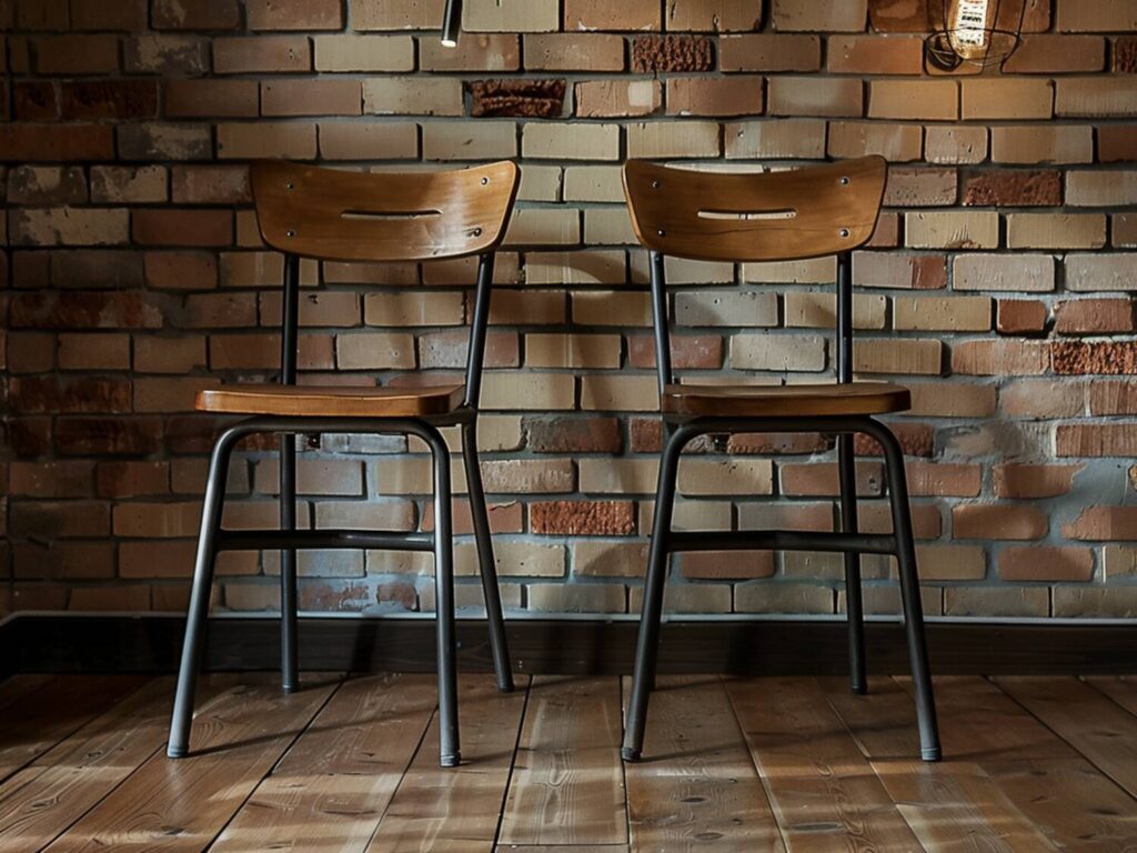 Jak odnowić stare krzesła, nadając im styl industrialny