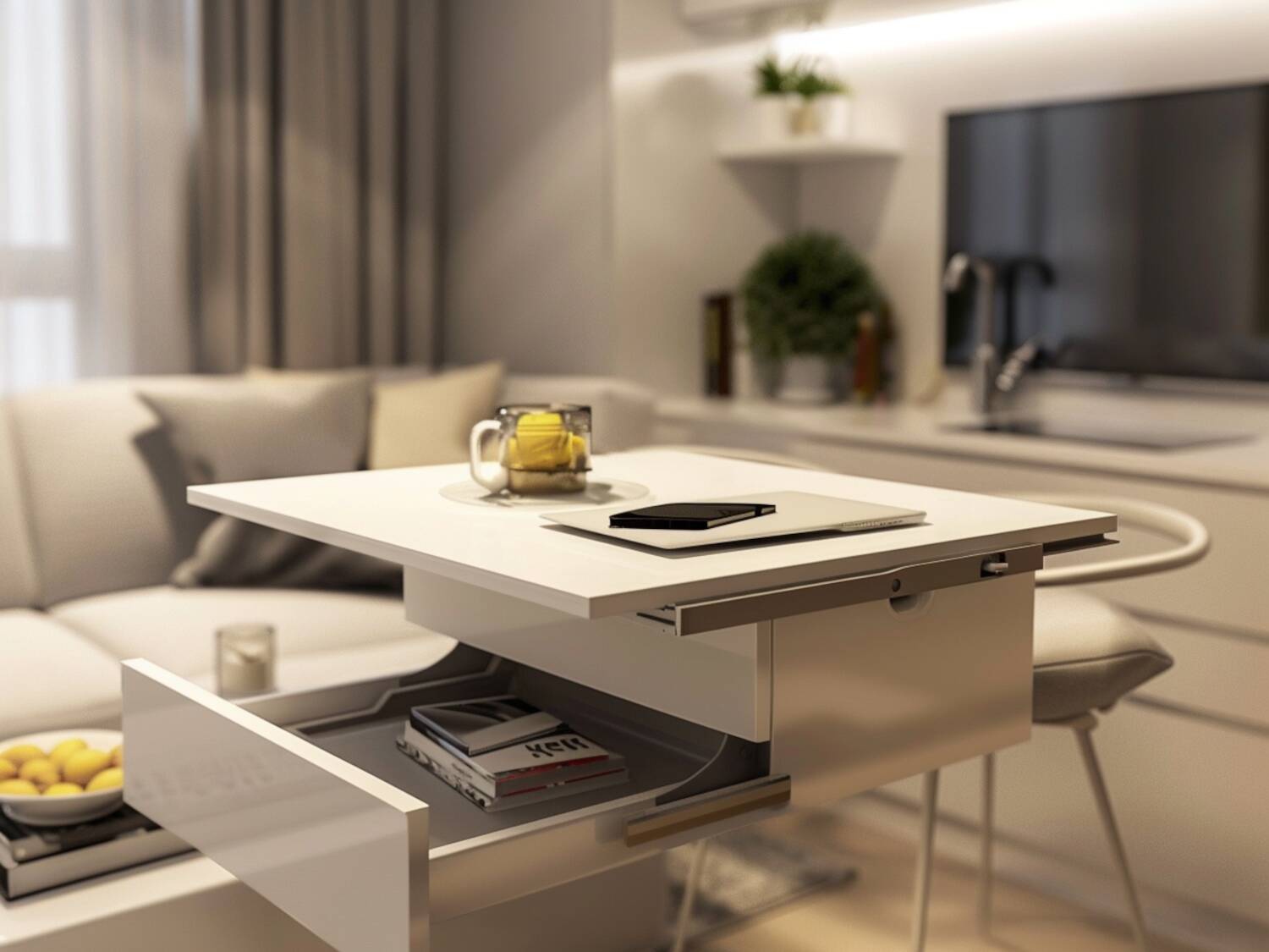 Jakie są zalety modułowych stołów wielofunkcyjnych w małych przestrzeniach