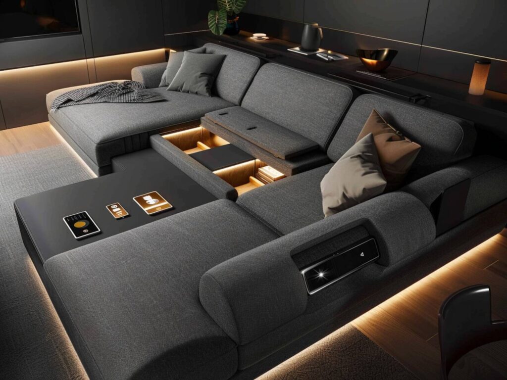 Najlepsze meble wielofunkcyjne z technologicznymi dodatkami