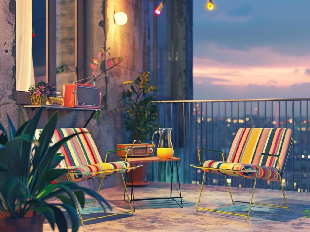 Jak urządzić taras w stylu retro za pomocą odpowiednich mebli