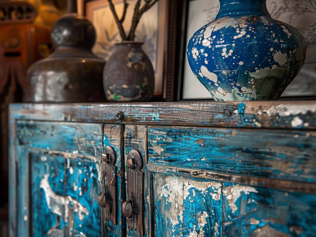 Jak dodać patynę do mebli w stylu vintage