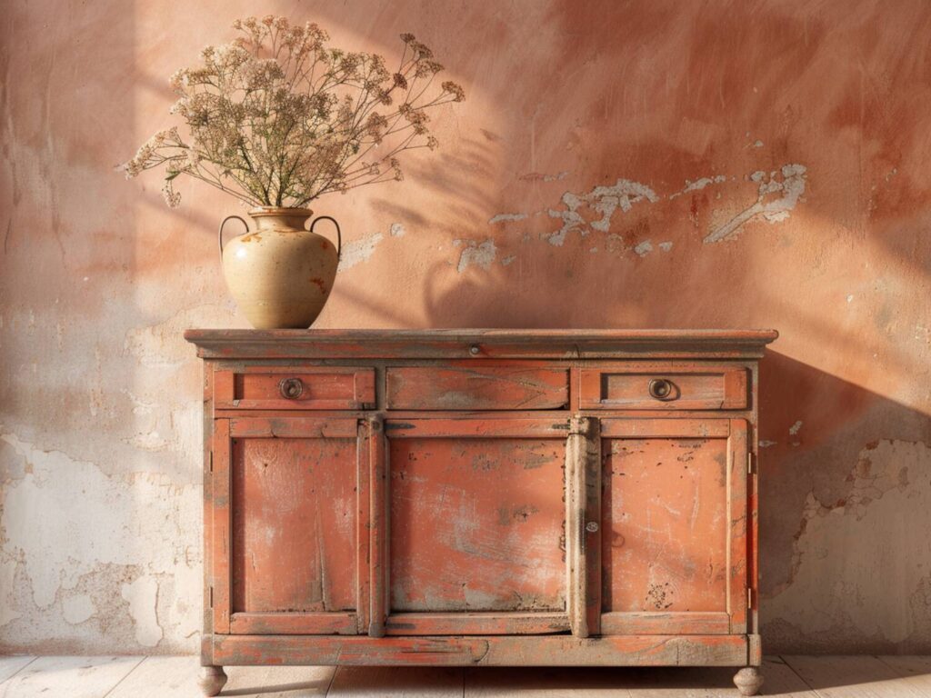 Jak dodać patynę do mebli w stylu vintage