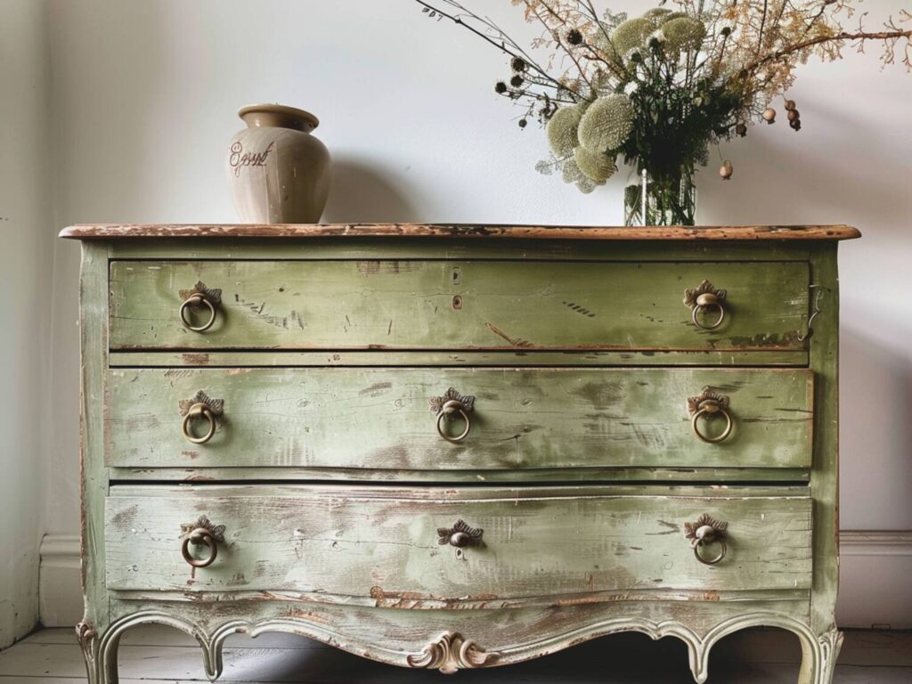Jak dodać patynę do mebli w stylu vintage