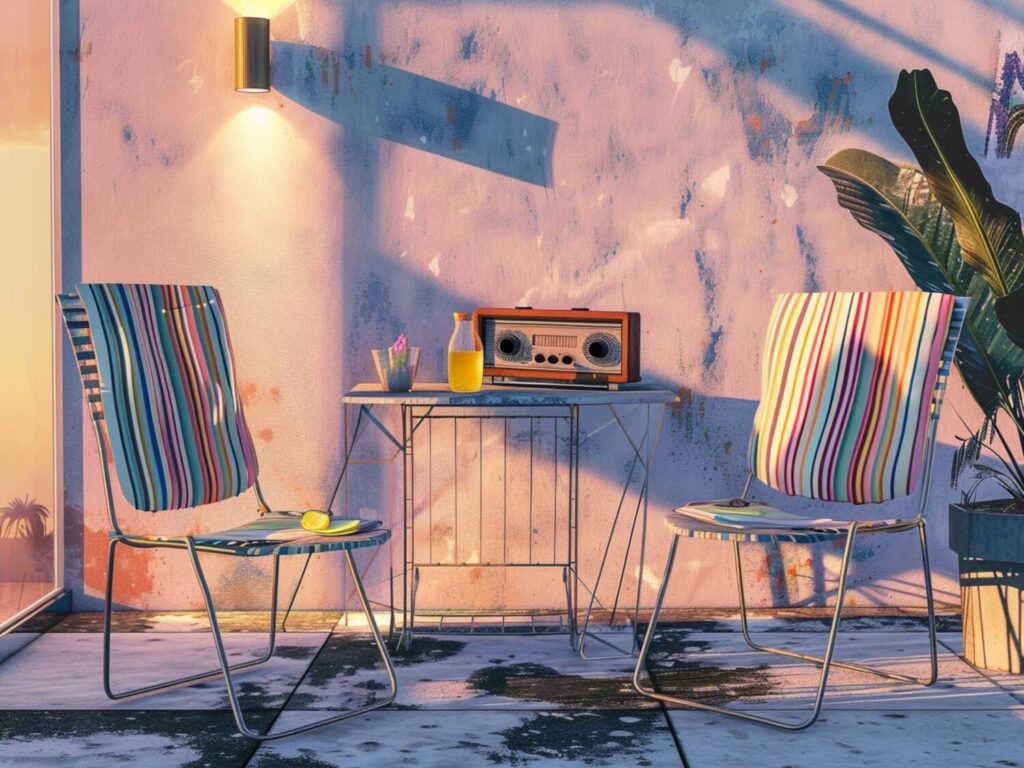 Jak urządzić taras w stylu retro za pomocą odpowiednich mebli