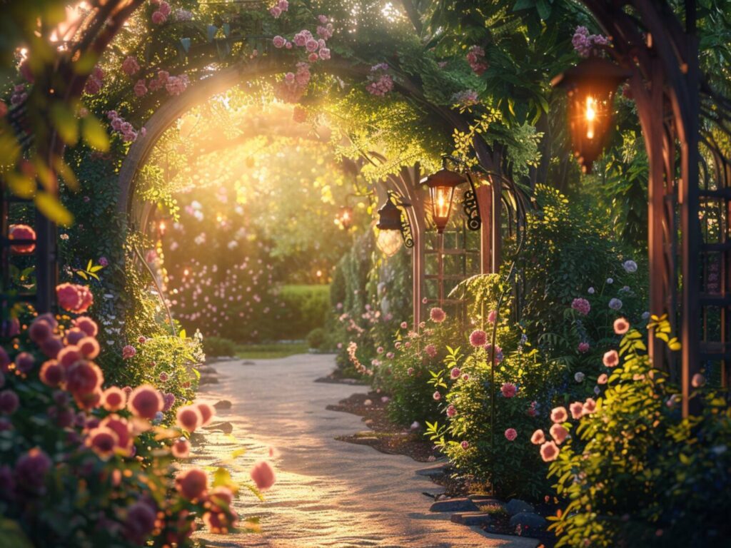 Jakie lampy ogrodowe najlepiej podkreślą ścieżki w ogrodach w stylu angielskim?